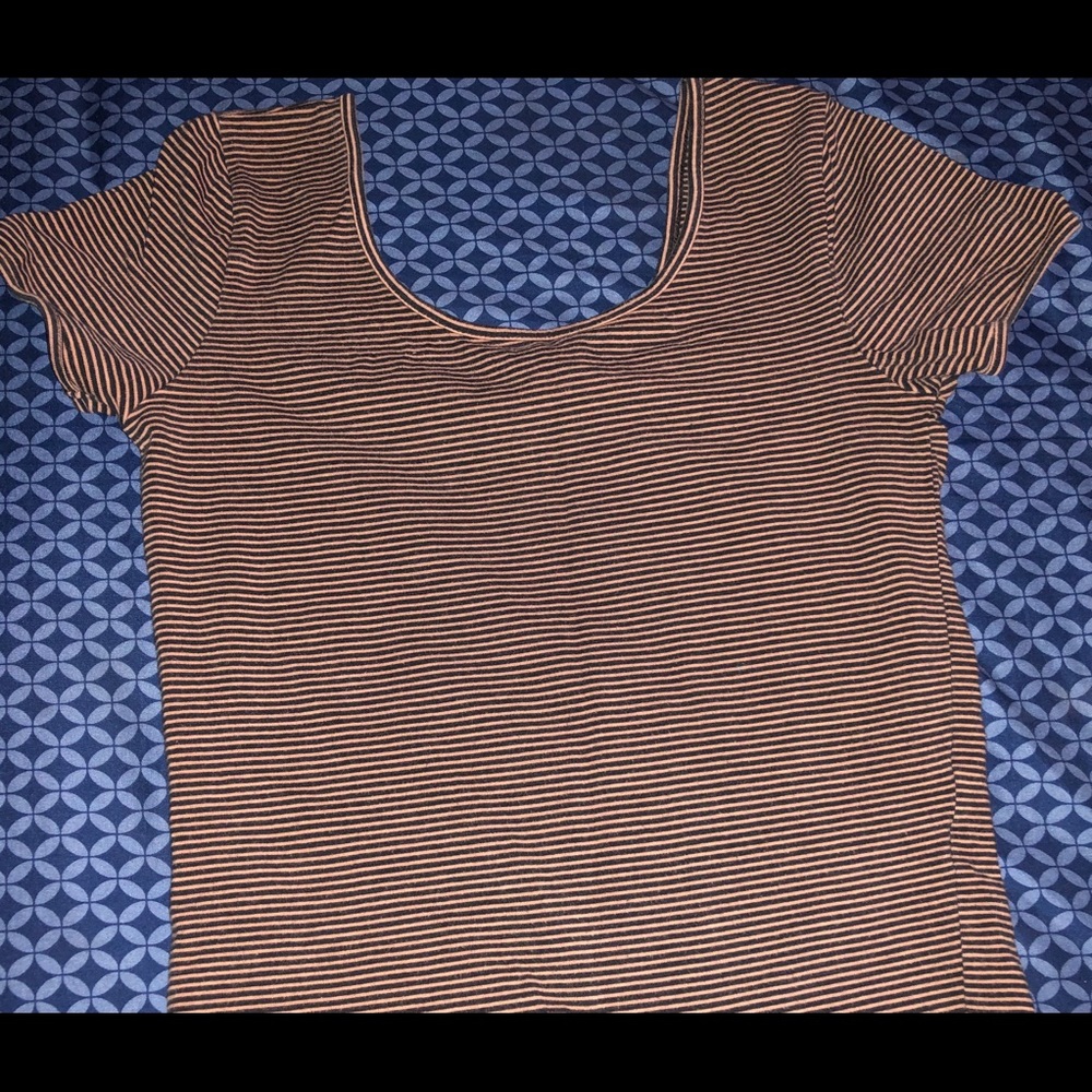 Stripped crop top